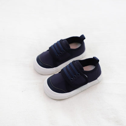 Indoor Children Canvas Shoes Baby Shoes Soft Sole Velcro Girls Boys Kids Sports Shoes