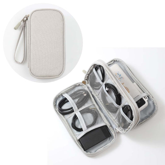 Digital accessories storage bag, multi-layer power bank, hard drive charging treasure, USB flash drive shield, earphone dustproof data cable