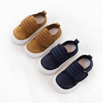 Indoor Children Canvas Shoes Baby Shoes Soft Sole Velcro Girls Boys Kids Sports Shoes