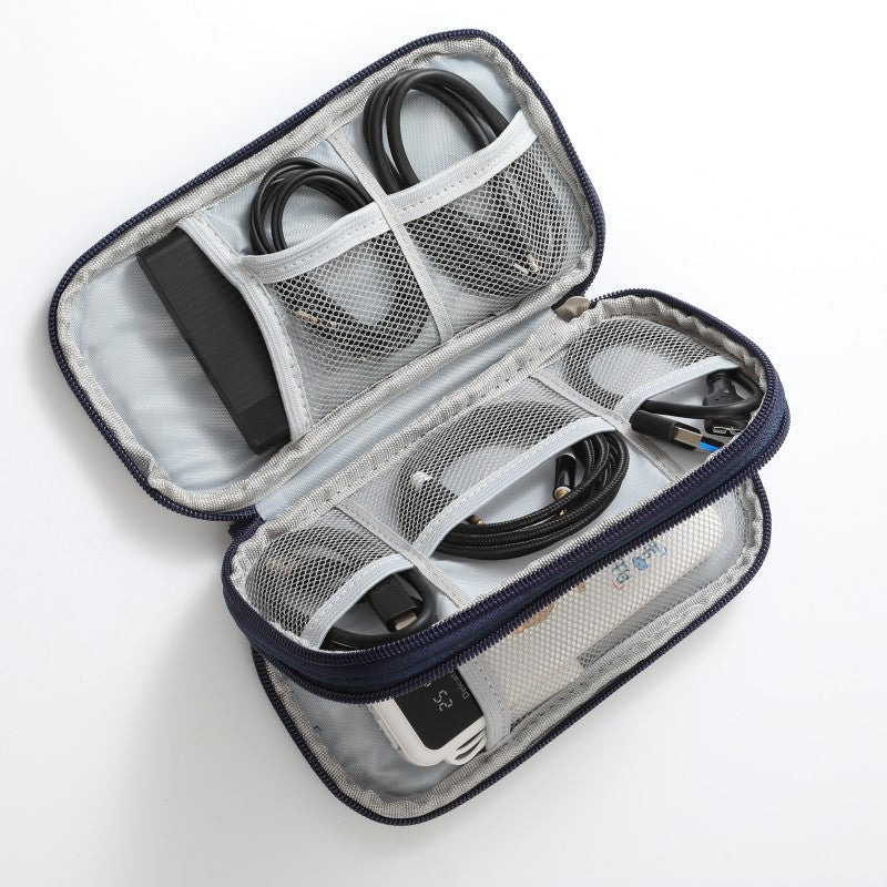 Digital accessories storage bag, multi-layer power bank, hard drive charging treasure, USB flash drive shield, earphone dustproof data cable